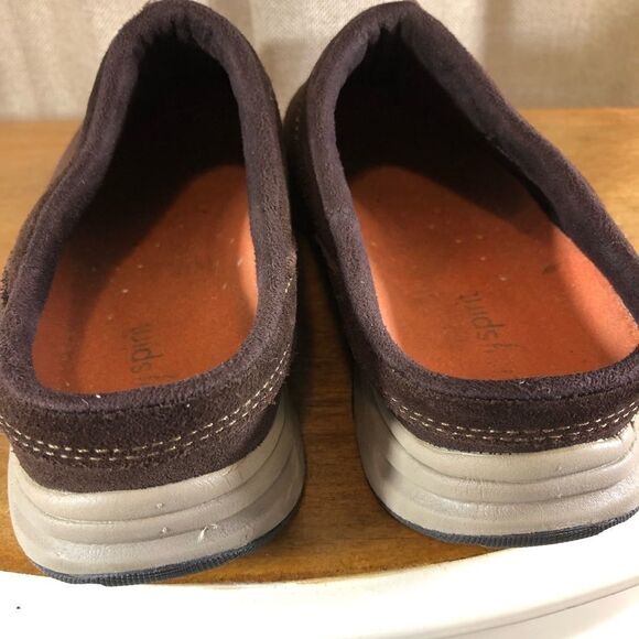 EASY Spirit brushed leather slides size 8 - Picture 8 of 9